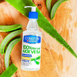 ژل آبرسان کامان COMEON حاوی عصاره آلوئه ورا و ویتامین C حجم 400 ml