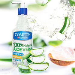 ژل آبرسان کامان COMEON حاوی عصاره آلوئه ورا و ویتامین C حجم 400 ml